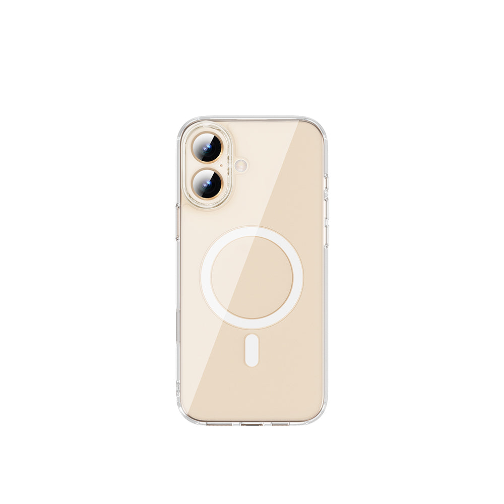 Wiwu MCC-102 iPhone 16 Plus Magnetic Crystal Sert PC Telefon Kılıfı Wiwu MCC-102 iPhone 16 Plus Magnetic Crystal Sert PC Telefon Kılıfı